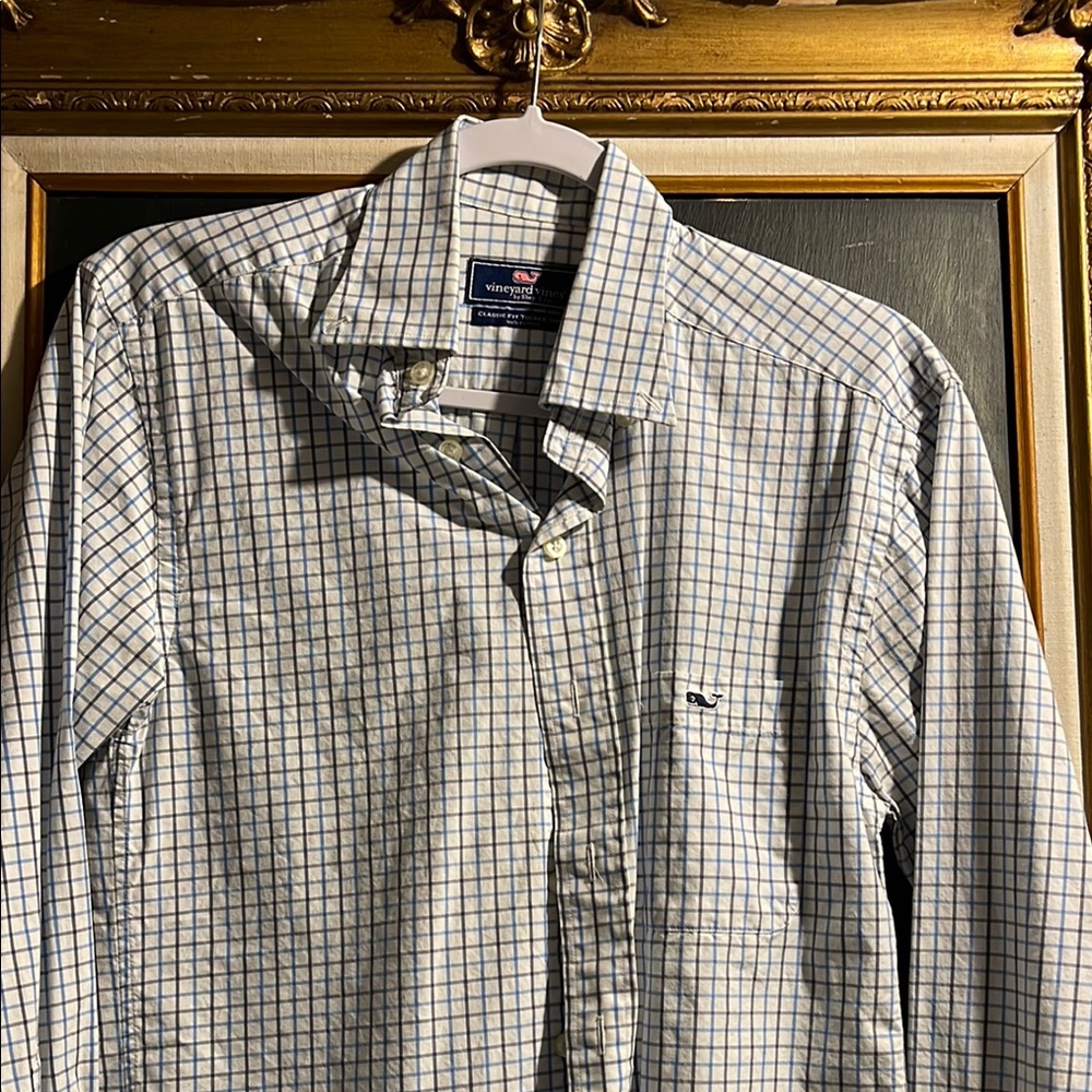 Men's Vineyard Vines Plaid Button-Up Shirt